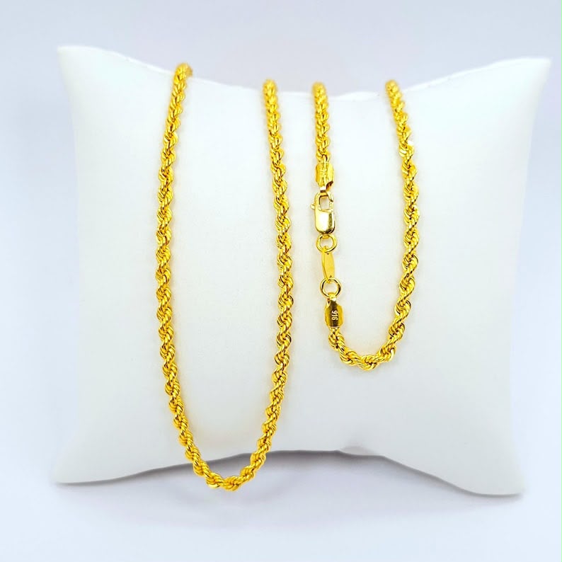 Heritage Twisted Rope Gold Chain