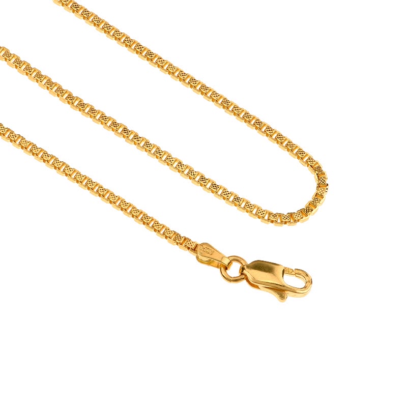 Diamond-Cut  Gold Chain