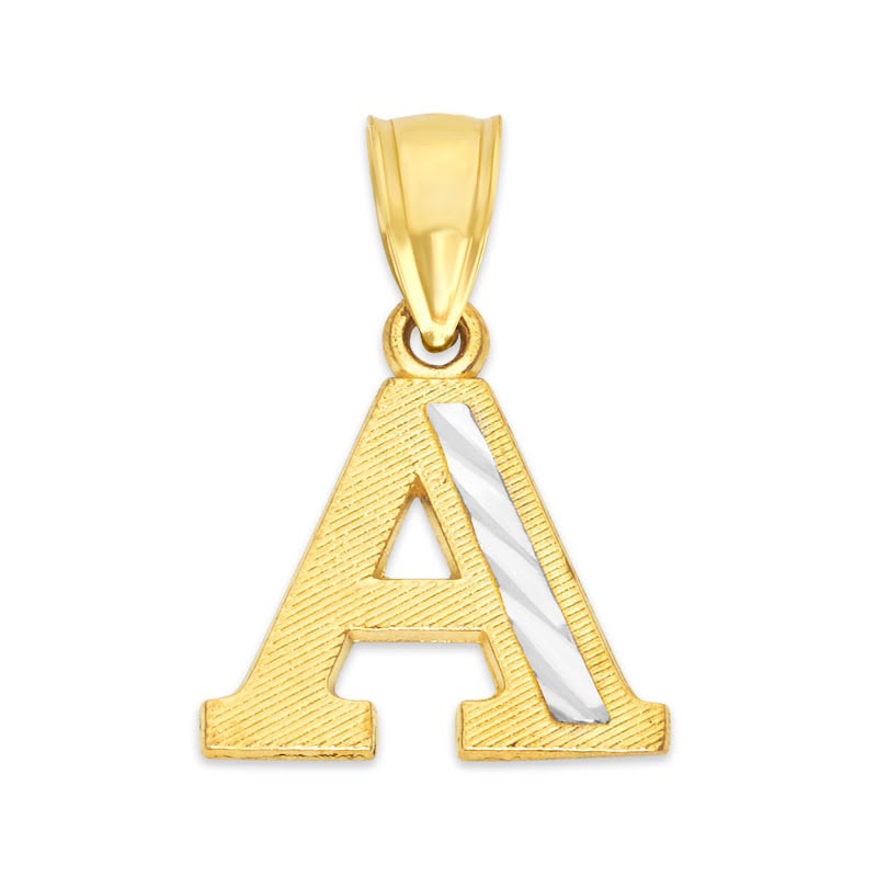 Two-Tone Initial A