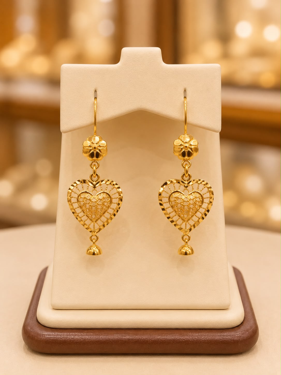 Filigree Heart Drop
