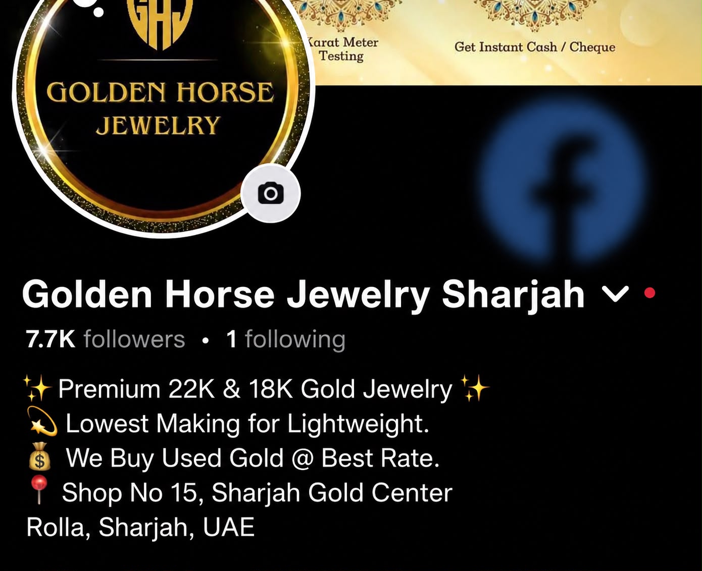 Facebook updates from Golden Horse Jewelry